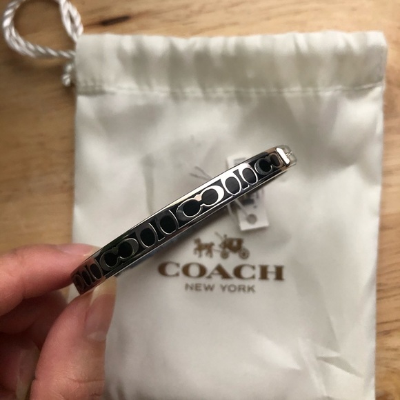 NWT Coach signature logo bangle bracelet - SOLD - Picture 3 of 3